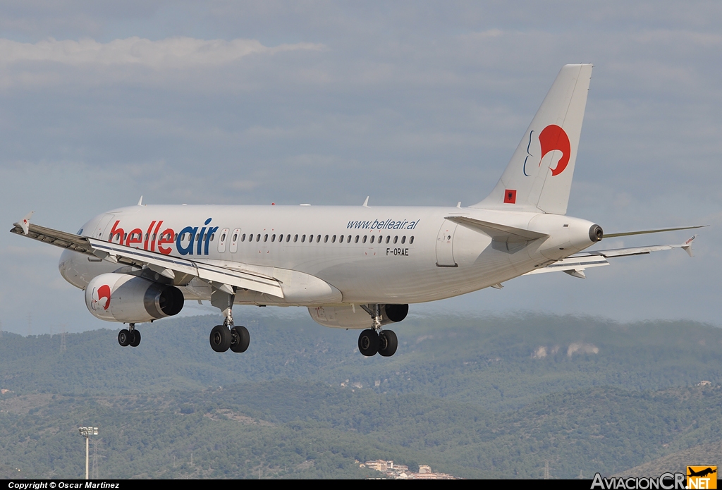F-ORAE - Airbus A320-233 - Belle Air