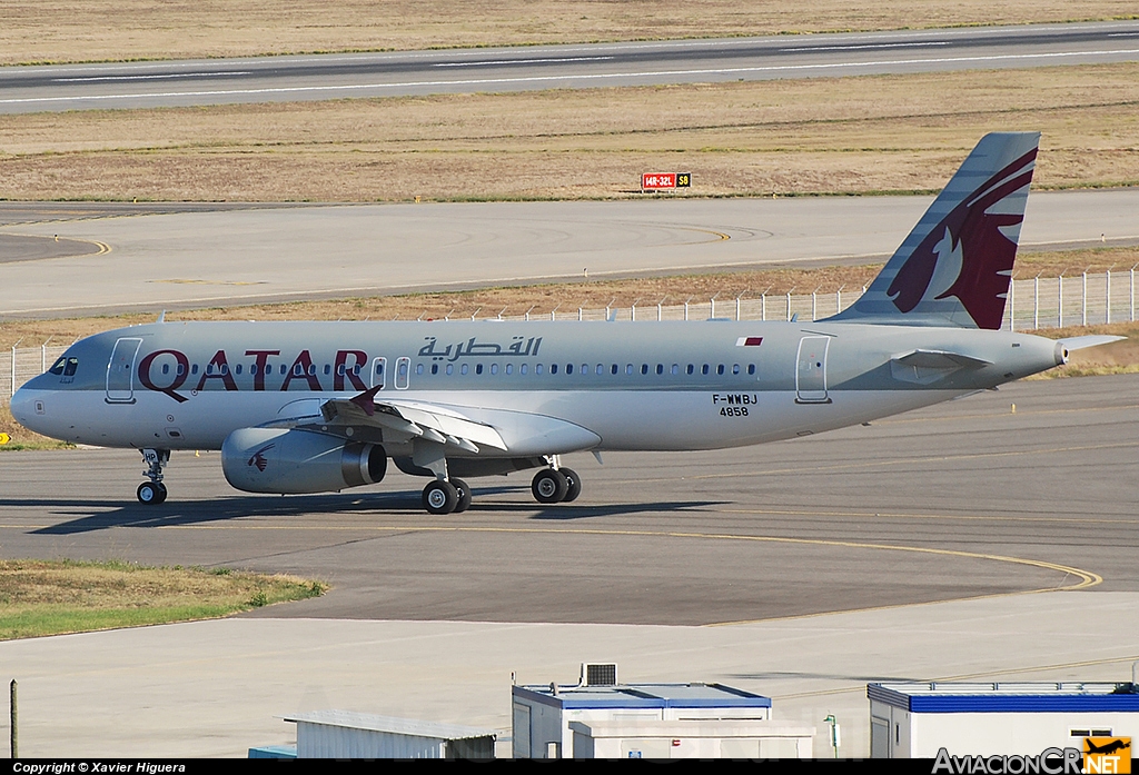 F-WWBJ - Airbus A320-232 - Qatar Airways