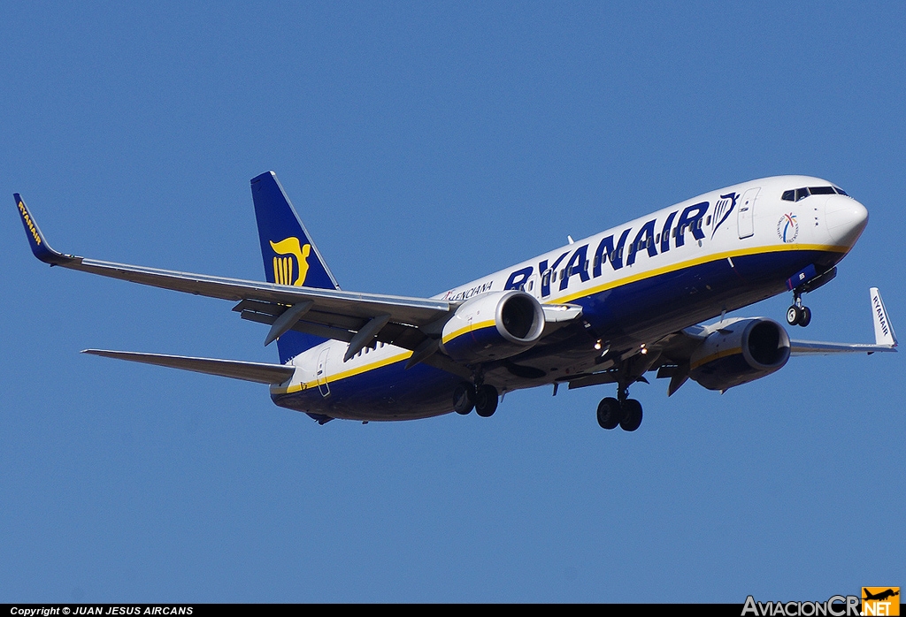 EI-EBS - Boeing 737-8AS - Ryanair