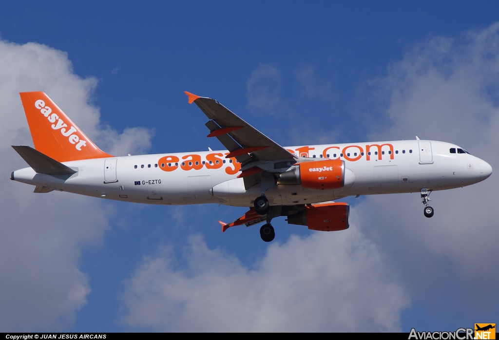G-EZTG - Airbus A320-214 - EasyJet Airline