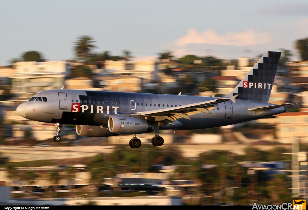 N528NK - Airbus A319-132 - Spirit Airlines