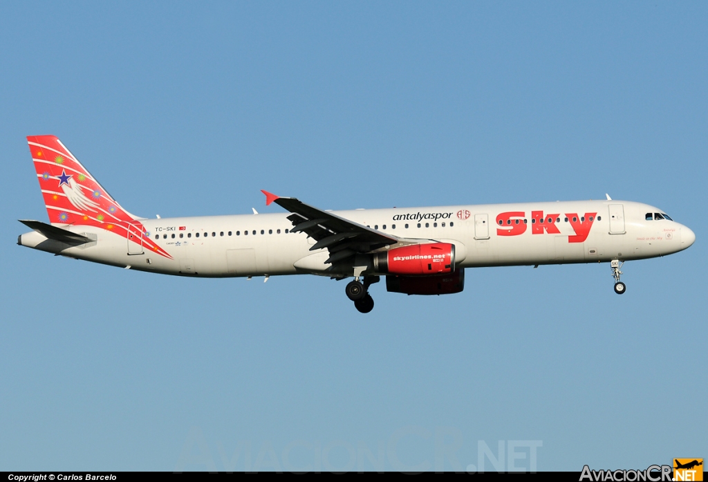 TC-SKI - Airbus A321-231 - Sky Airlines