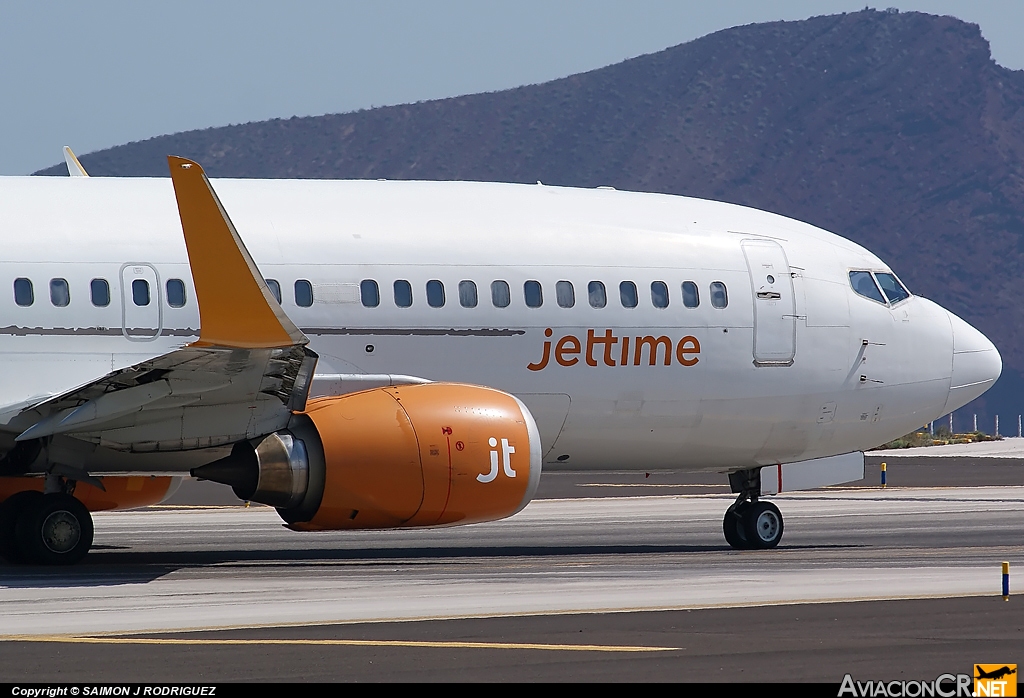 OY-JTB - Boeing 737-3Y0 - Jettime