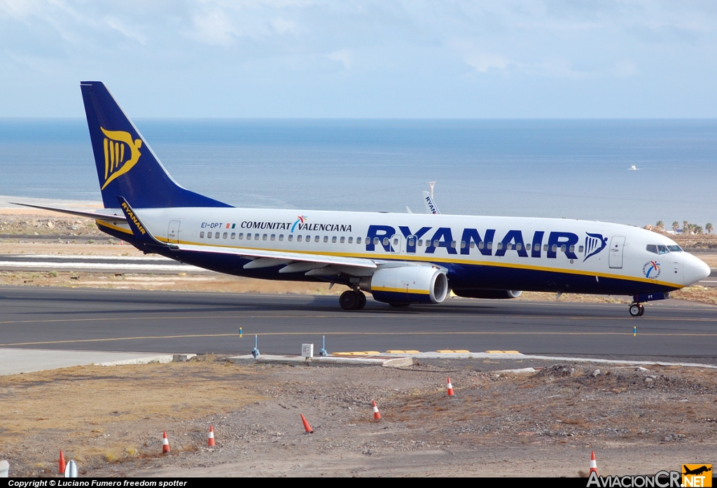 EI-DPT - Boeing 737-8AS - Ryanair