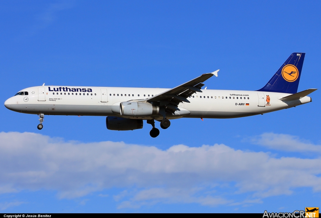 D-AIRY - Airbus A321-131 - Lufthansa