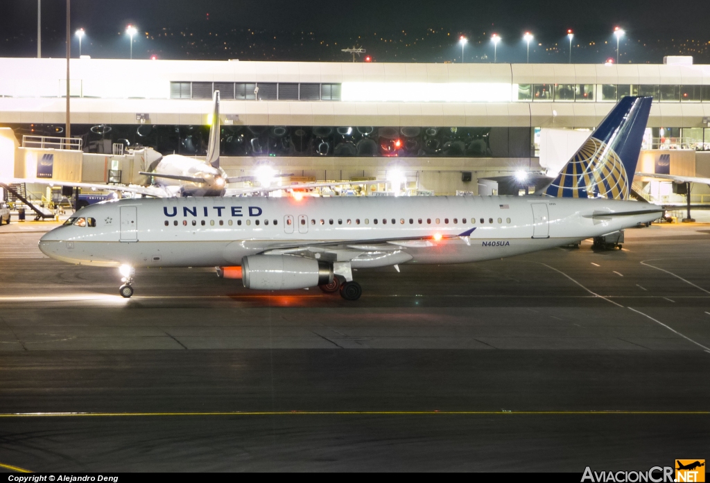 N405UA - Airbus A320-232 - United Airlines