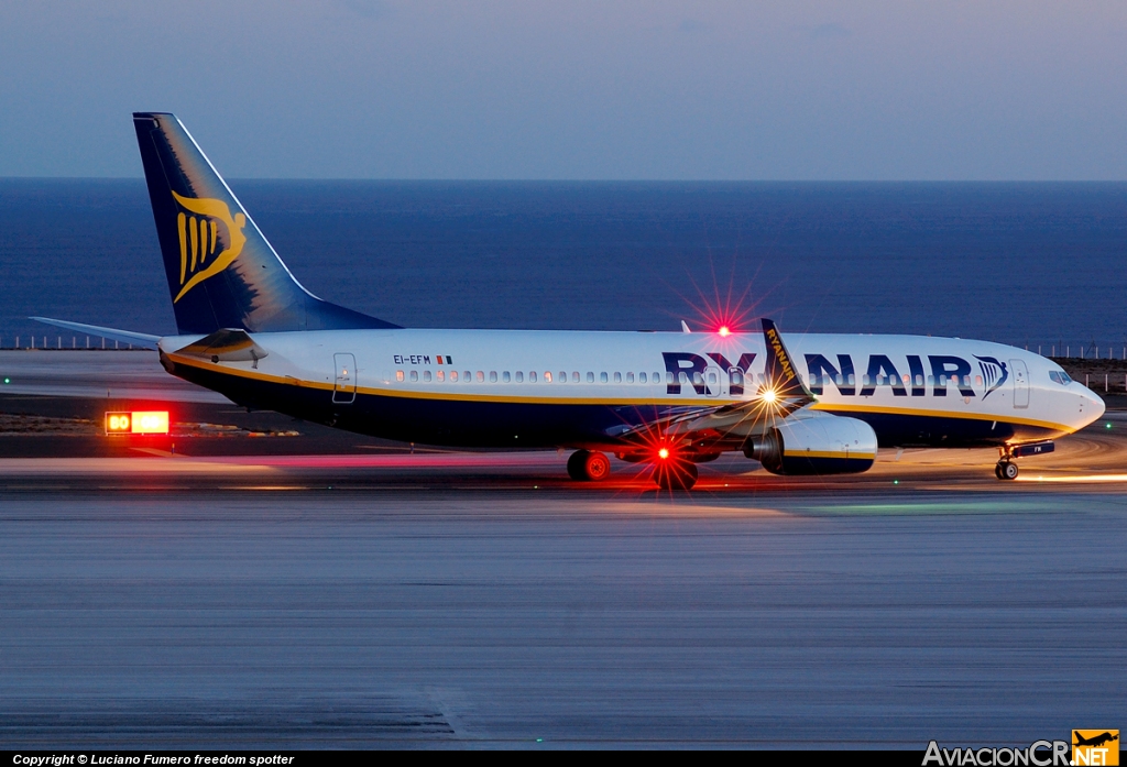 EI-EFM - Boeing 737-8AS - Ryanair