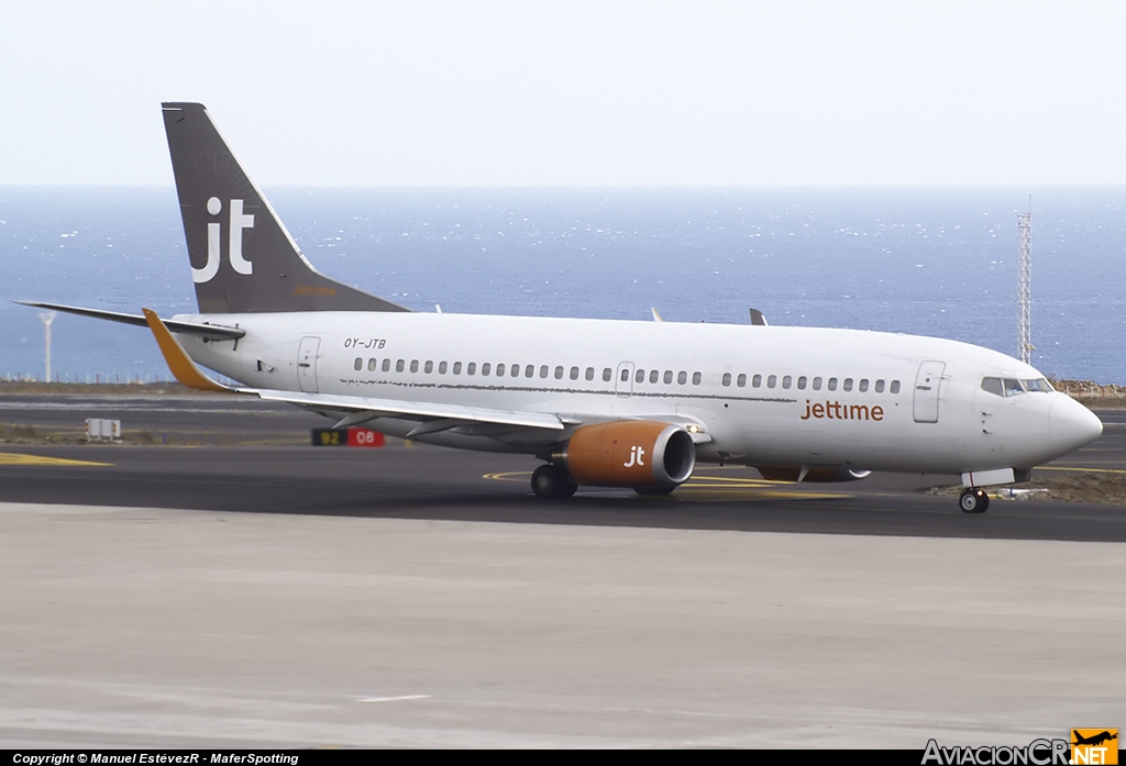 OY-JTB - Boeing 737-3Y0 - Jettime