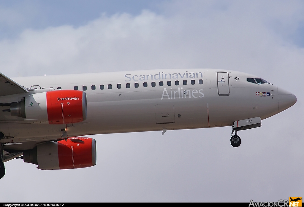 LN-RRJ - Boeing 737-883 - Scandinavian Airlines - SAS