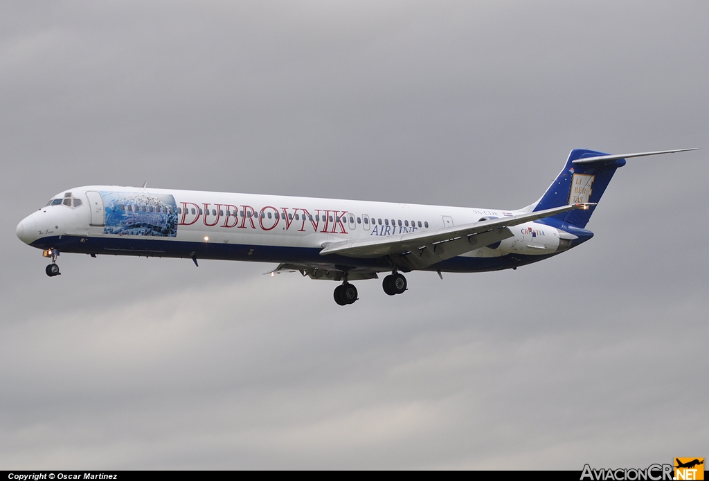 9A-CDE - McDonnell Douglas MD-82 - Dubrovnik Airline