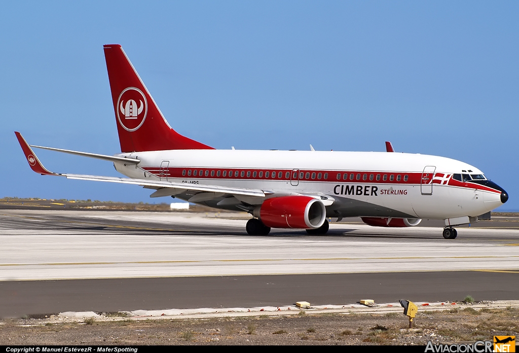 OY-MRS - Boeing 737-76N - Cimber Sterling Airlines