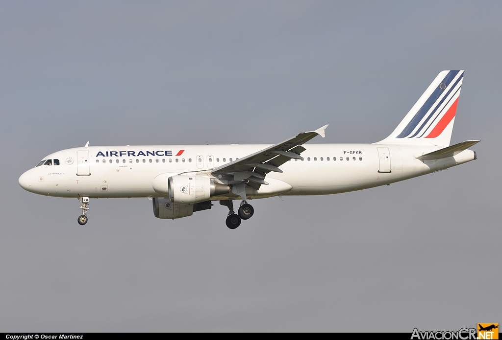 F-GFKM - Airbus A320-211 - Air France