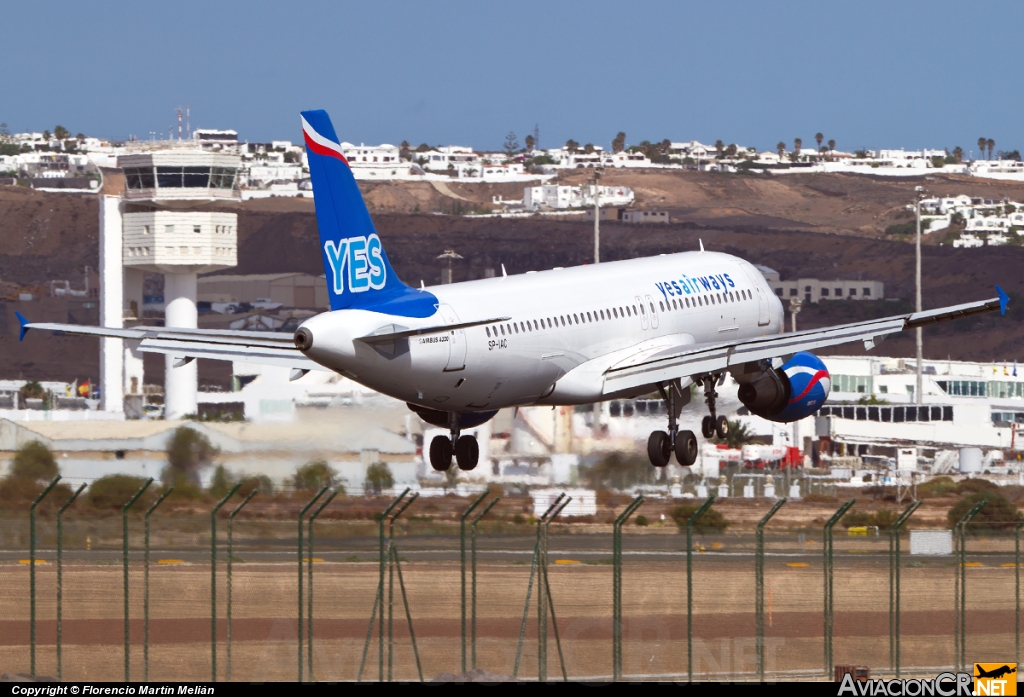 SP-IAC - Airbus A320-214 - Yes Airways