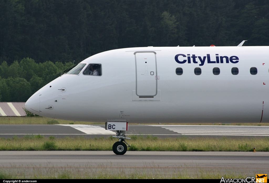 D-AEBC - Embraer 190-200LR - Lufthansa Regional (CityLine)