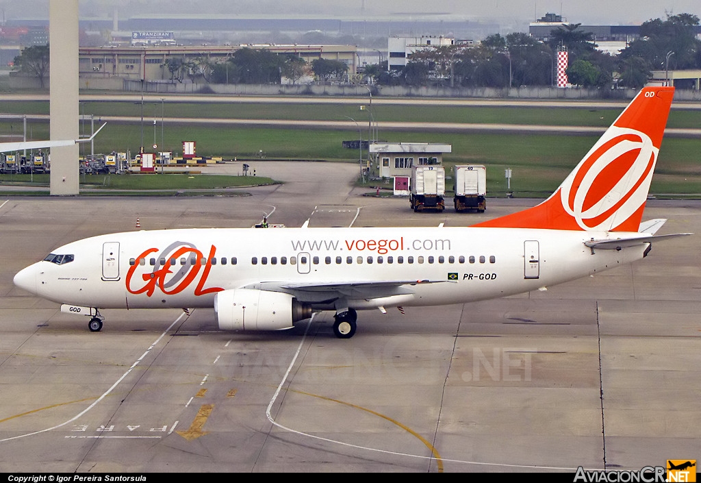 PR-GOD - Boeing 737-75B - GOL
