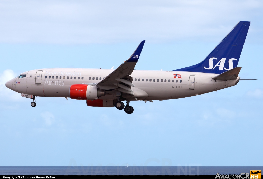 LN-TUJ - Boeing 737-705 - Scandinavian Airlines (SAS)