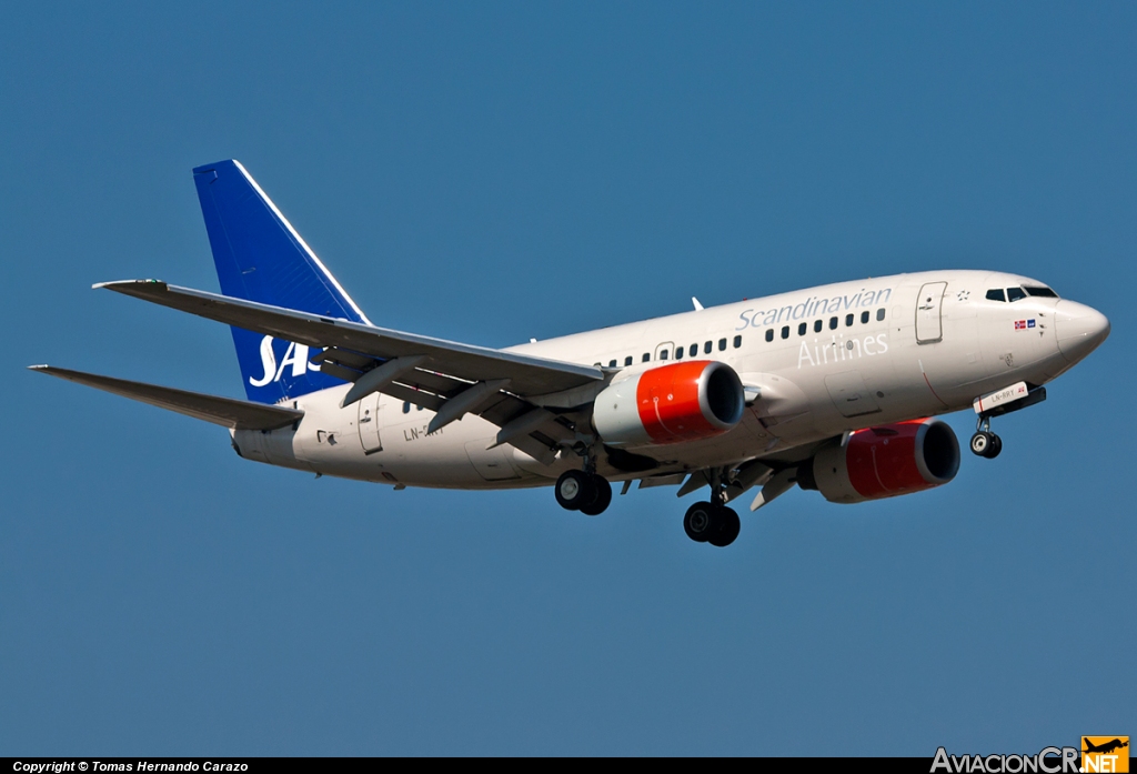 LN-RRY - Boeing 737-683 - Scandinavian Airlines-SAS