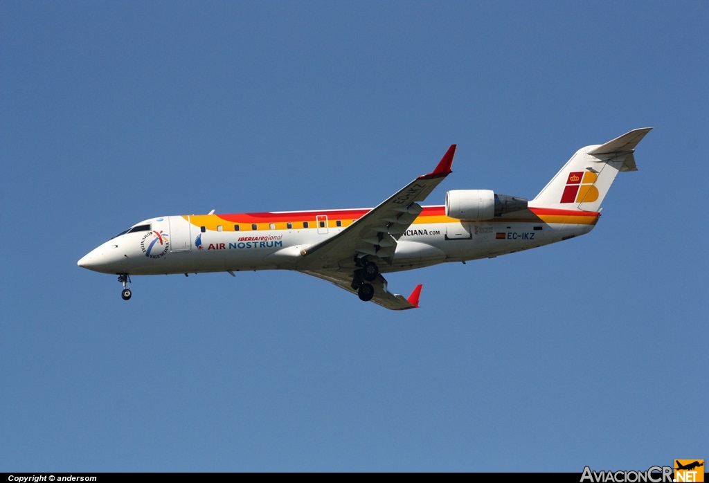 EC-IKZ - Bombardier CRJ-200ER - Air Nostrum (Iberia Regional)