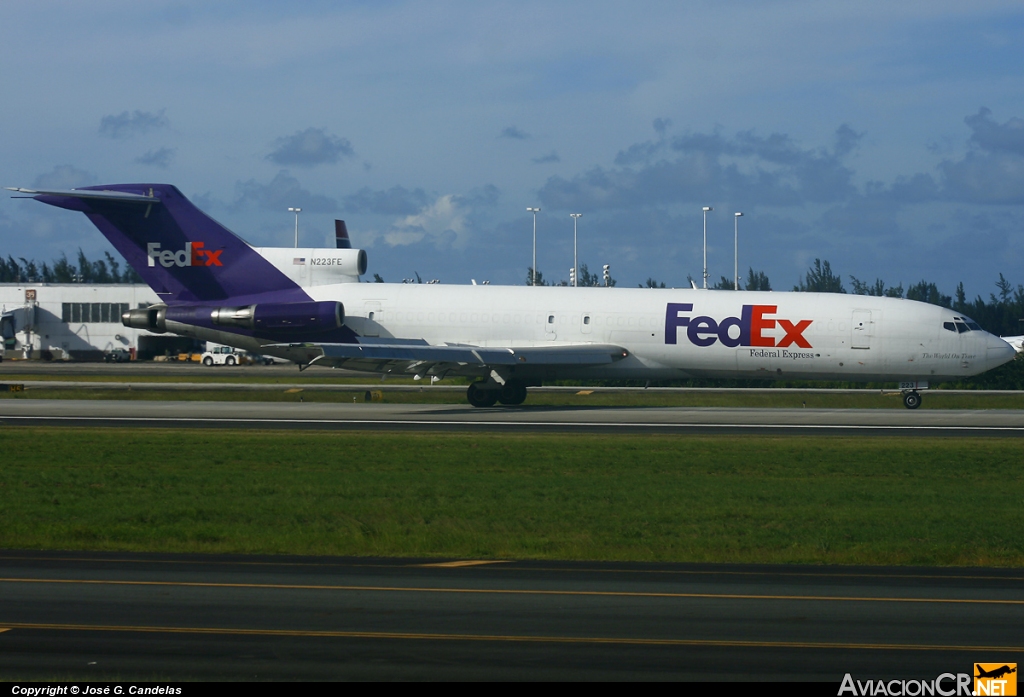N223FE - Boeing 727-233(Adv)(F) - FedEx