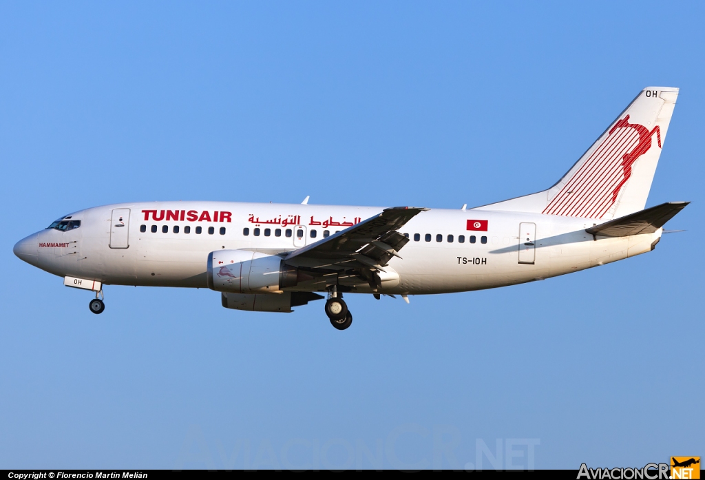 TS-IOH - Boeing 737-5H3 - Tunisair