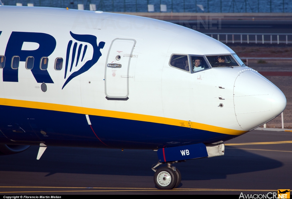 EI-DWB - Boeing 737-8AS - Ryanair