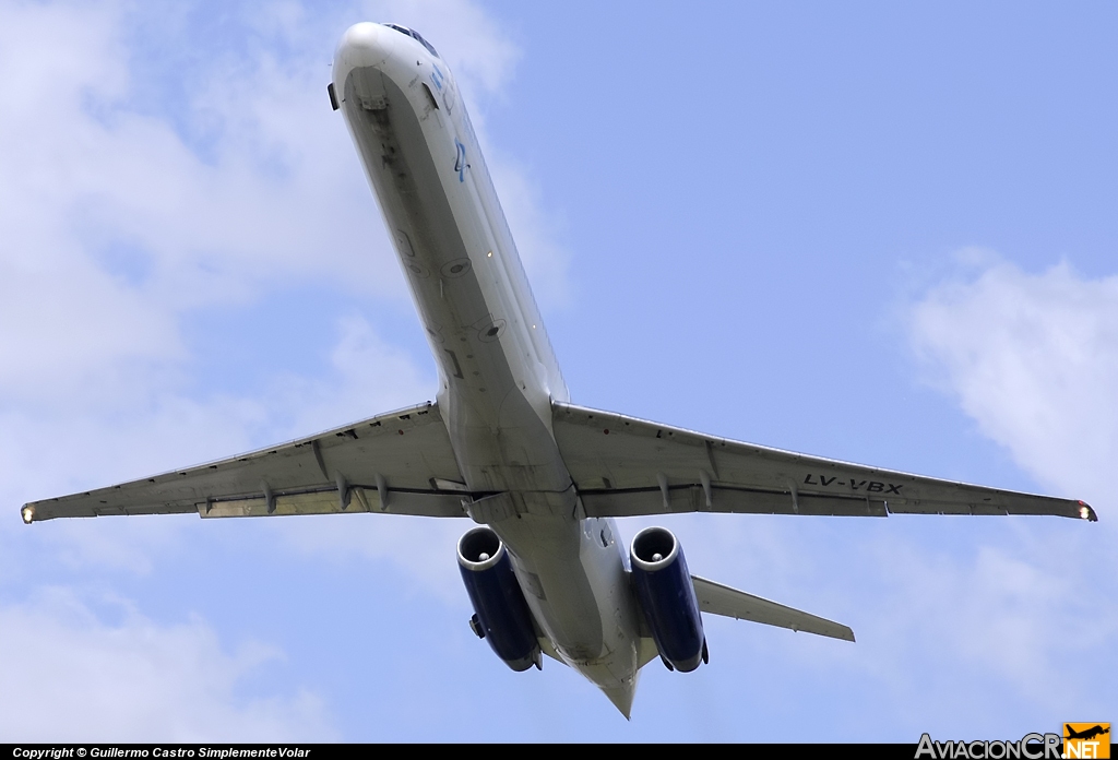 LV-VBX - McDonnell Douglas MD-88 - Austral Líneas Aéreas