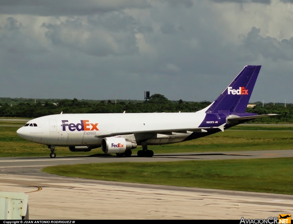 N803FD - Airbus A310-324F - FedEx