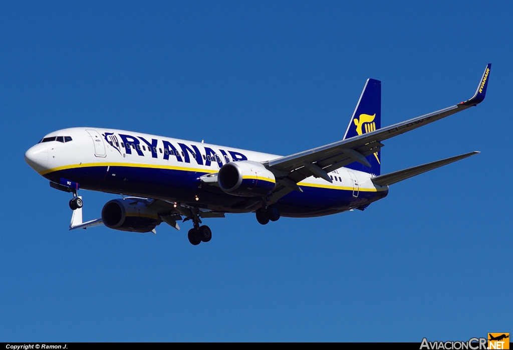 EI-DWZ - Boeing 737-8AS - Ryanair