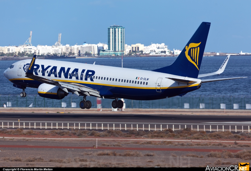 EI-DLW - Boeing 737-8AS - Ryanair