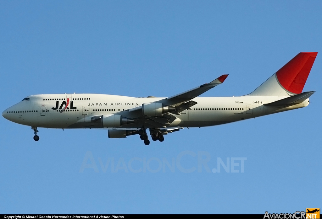 JA8918 - Boeing 747-446 - JALways