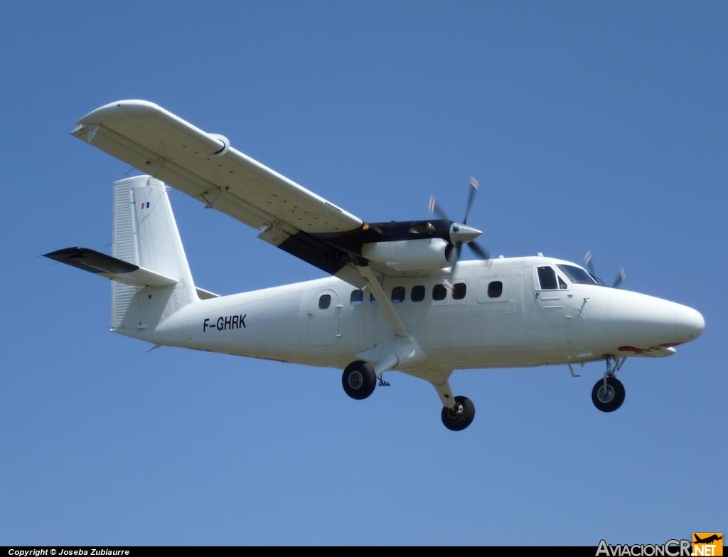 F-GHRK - De Havilland Canada DHC-6-200 Twin Otter - Desconocida
