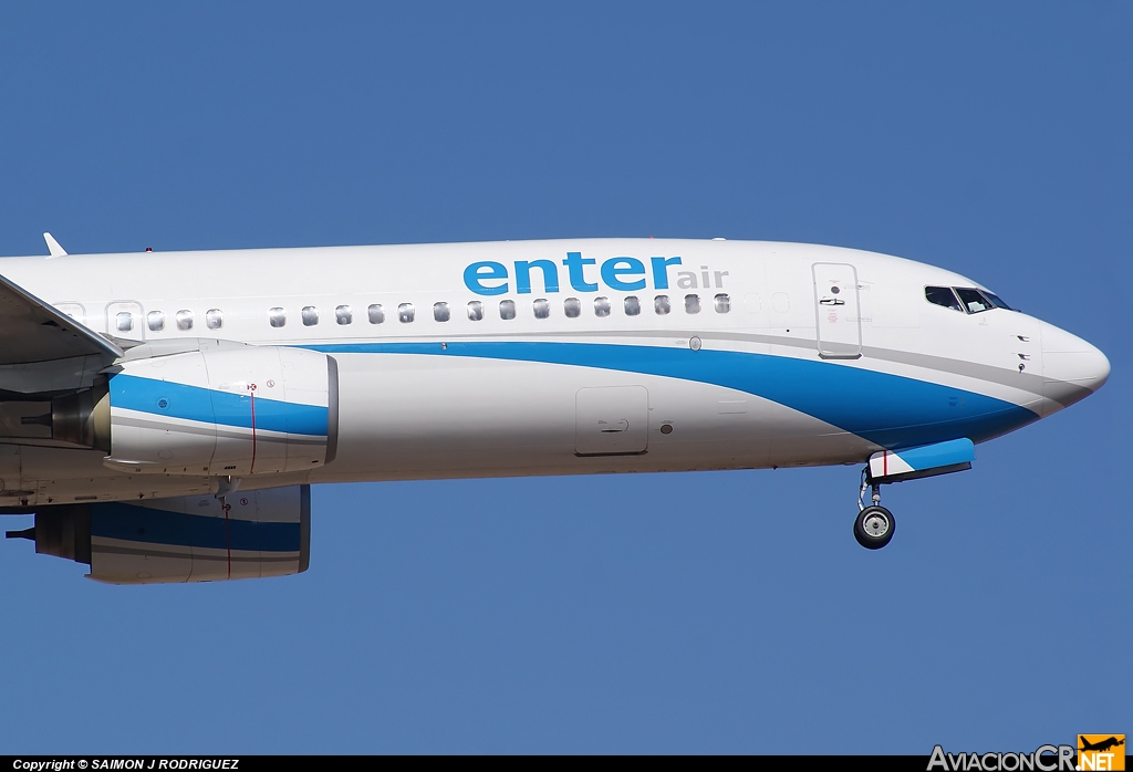 SP-ENZ - Boeing 737-85F - Enter Air