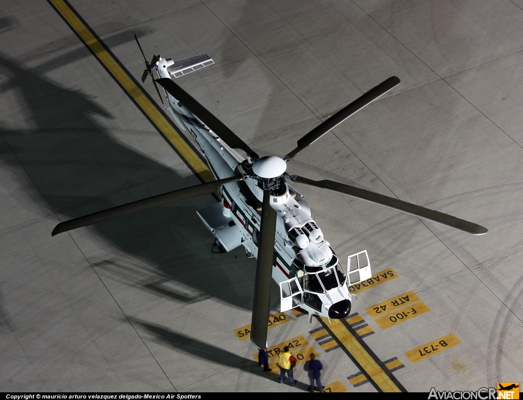 TPH-01 / X - Eurocopter EC-225LP Super Puma - Fuerza Aerea Mexicana FAM