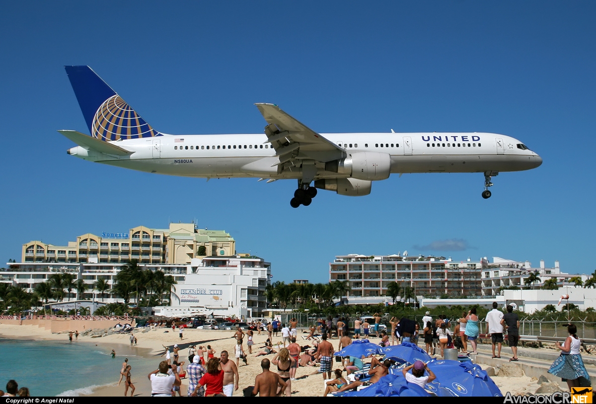 N580UA - Boeing 757-222 - United Airlines