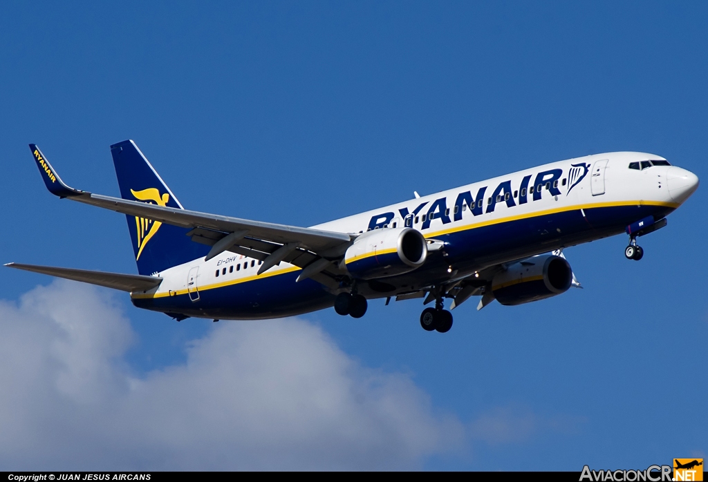 EI-DHV - Boeing 737-8AS - Ryanair