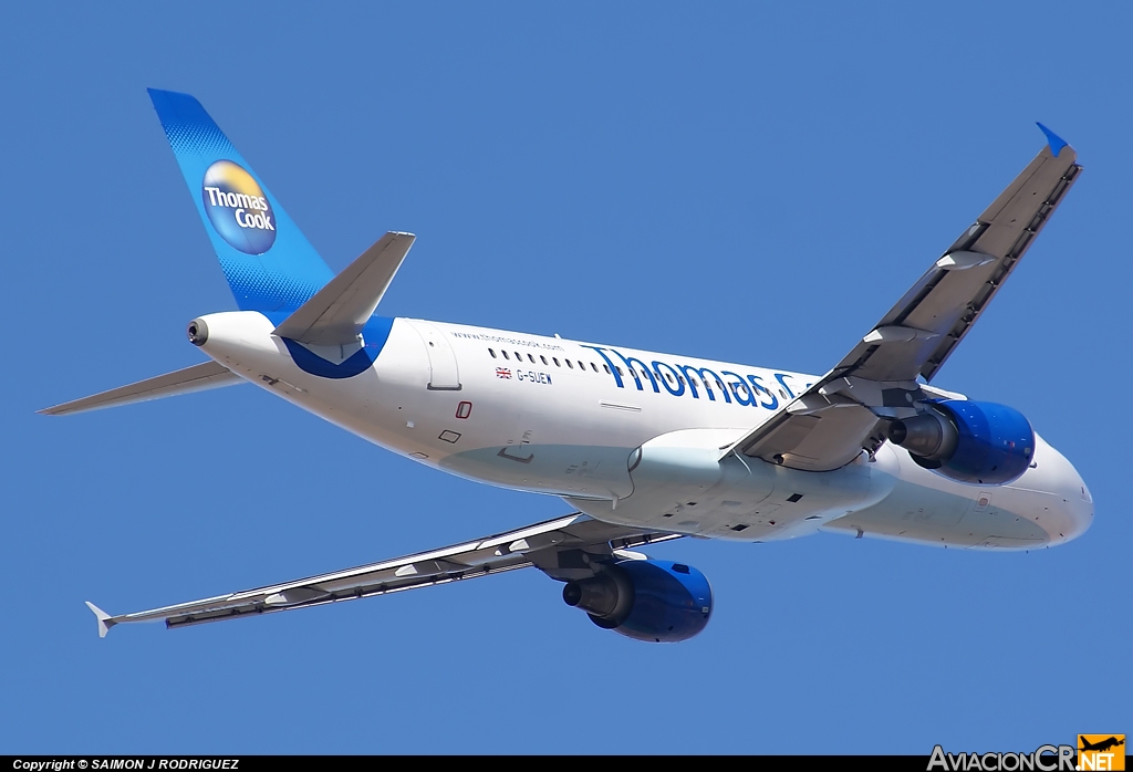 G-SUEW - Airbus A320-214 - Thomas Cook Airlines