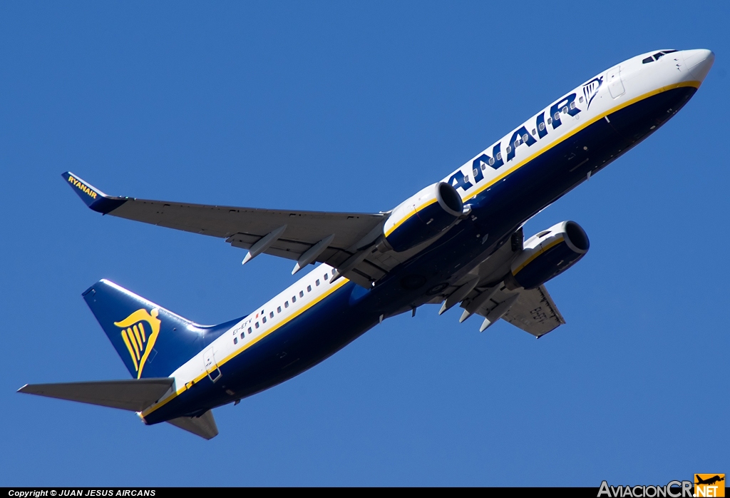 EI-EFV - Boeing 737-8AS - Ryanair