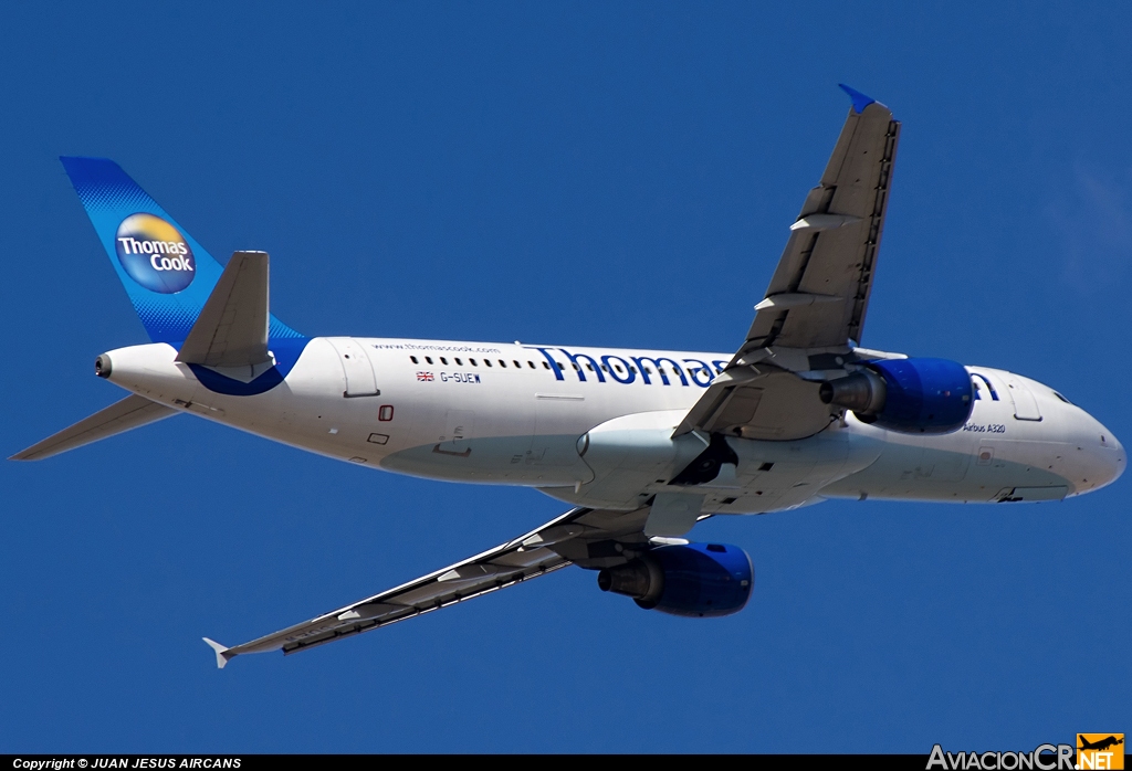 G-SUEW - Airbus A320-214 - Thomas Cook Airlines