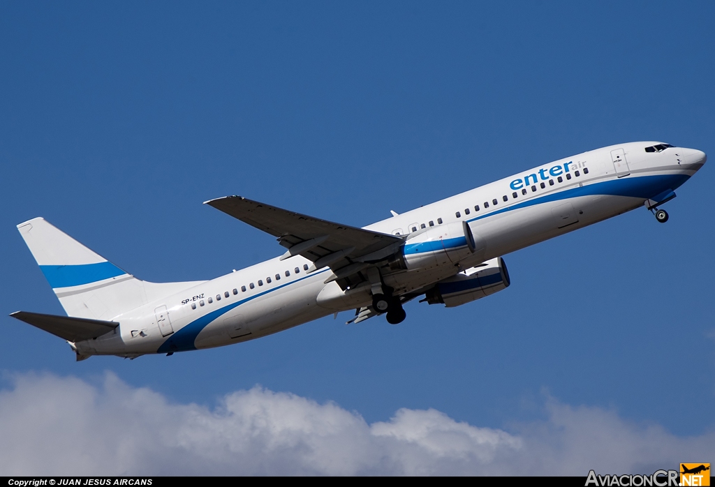 SP-ENZ - Boeing	737-85F - Enter Air