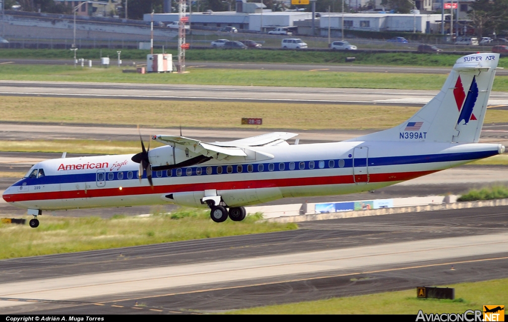 N399AT - ATR 72-212 - American Eagle