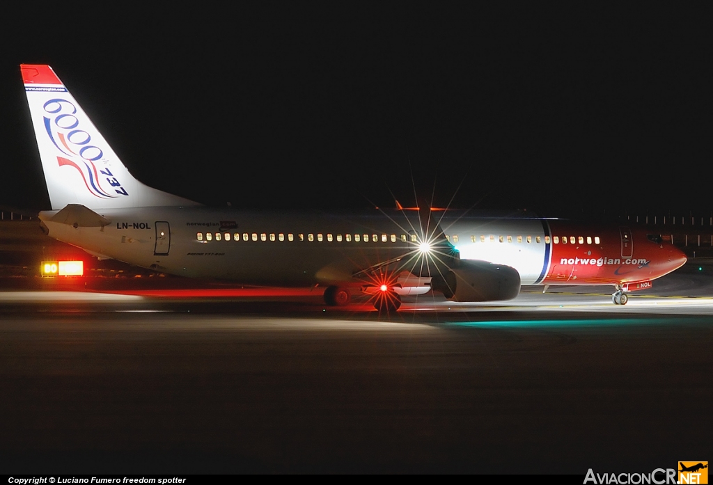 LN-NOL - Boeing 737-8Q8 - Norwegian Air Shuttle