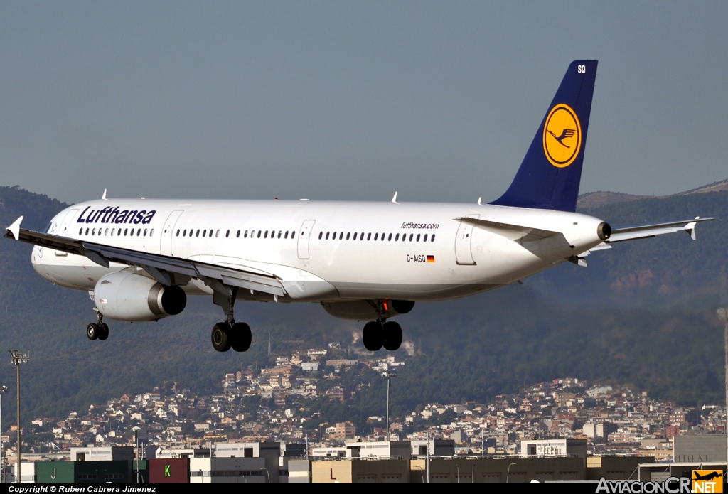 D-AISQ - Airbus A321-231 - Lufthansa
