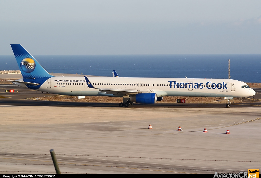 G-JMAB - Boeing 757-3CQ - Thomas Cook Airlines