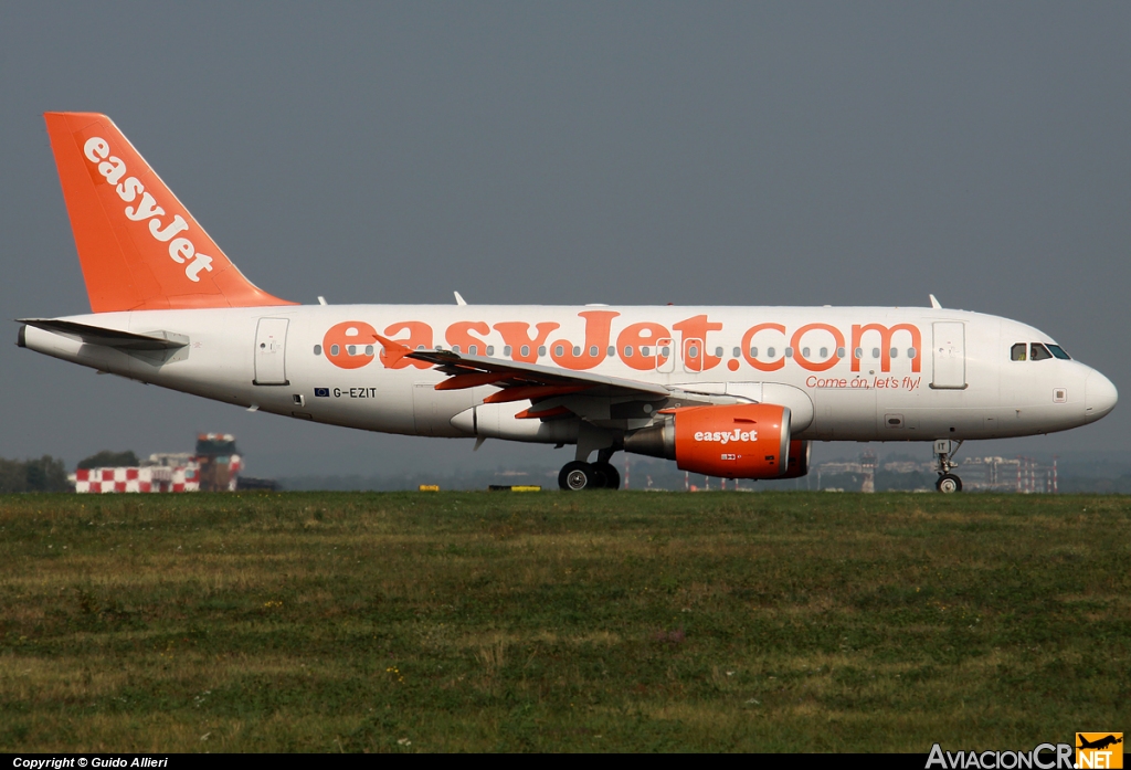 G-EZIT - Airbus A319-111 - EasyJet Airlines