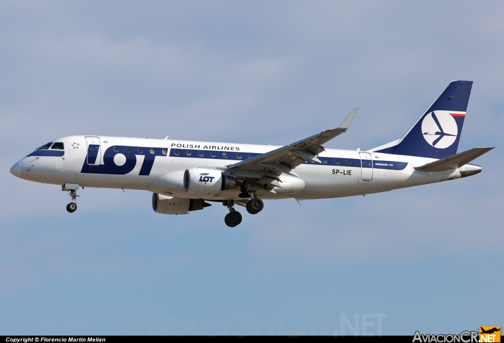 SP-LIE - Embraer 170-200SD - LOT Polish Airlines