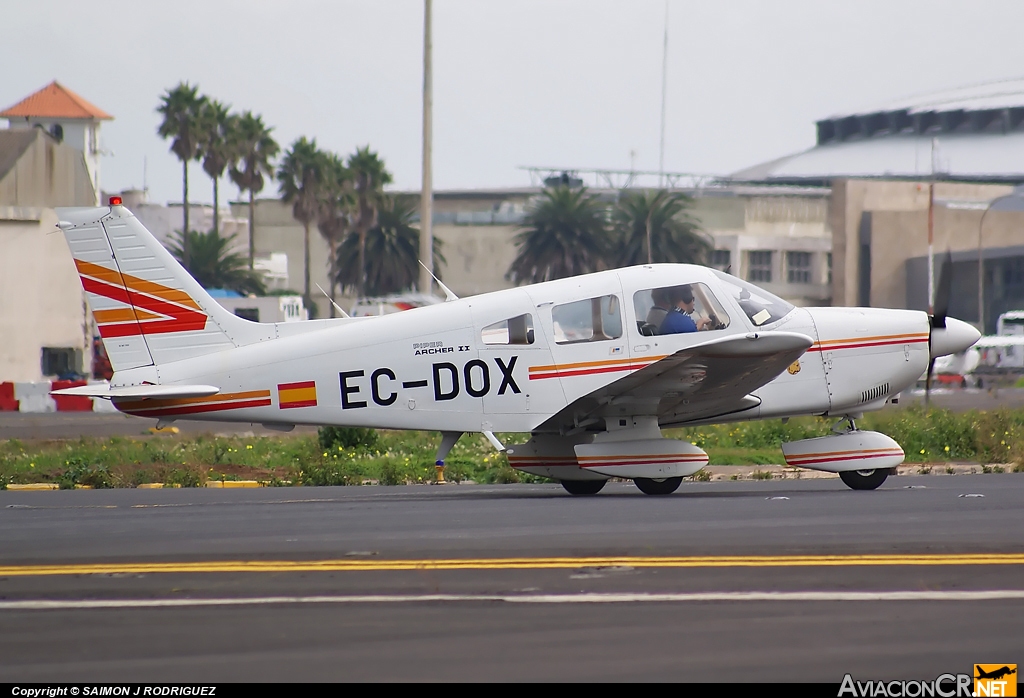 EC-DOX - Piper PA-28-181 Archer II - Real Aeroclub de Tenerife