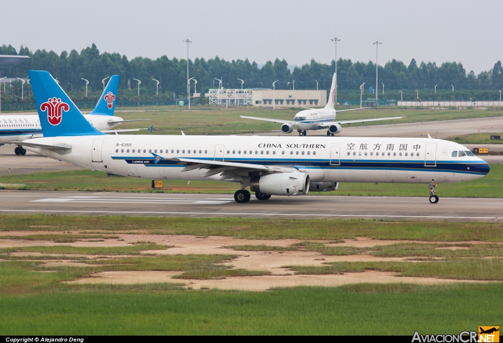 B-6355 - Airbus A321-231 - China Southern Airlines