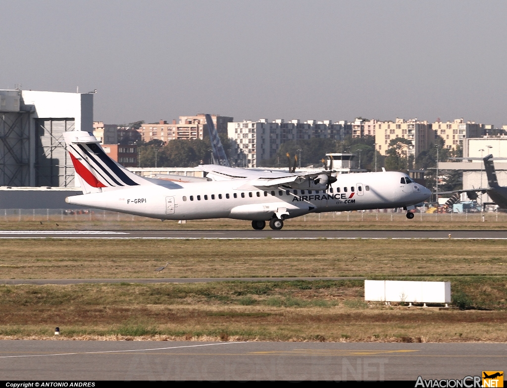 F-GRPI - ATR 72-212A - Air France (CCM Airlines)