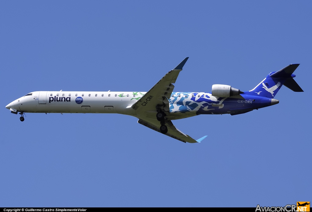 CX-CRH - Bombardier CRJ-900LR - Pluna Uruguay