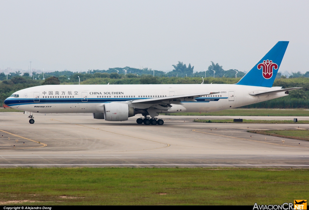 B-2053 - Boeing 777-21B - China Southern Airlines